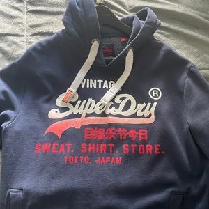 SuperDry Mens Hoodie. Size medium. Barely worn